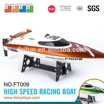 2. 4 G 4CH RC bateau grande vitesse bateau rc gaz moteur ft009 hobby modèle vente CE/FCC/ASTM certificat